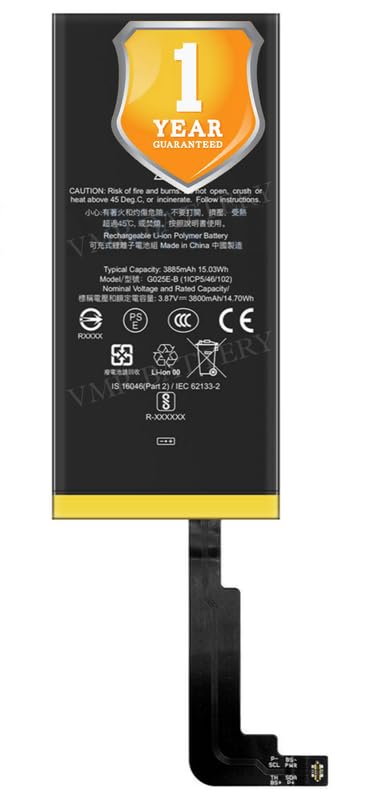 Image of Original G025E-B Battery Compatible for Google Pixel 4a (5G) - (3885mAh) - 1 Year Warranty