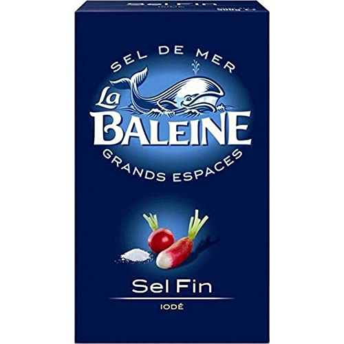 La Baleine Sel Fin Iodé 500g (lot de 20)