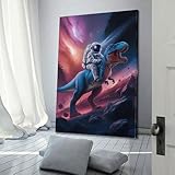 Zoom IMG-2 qiyan poster su tela motivo