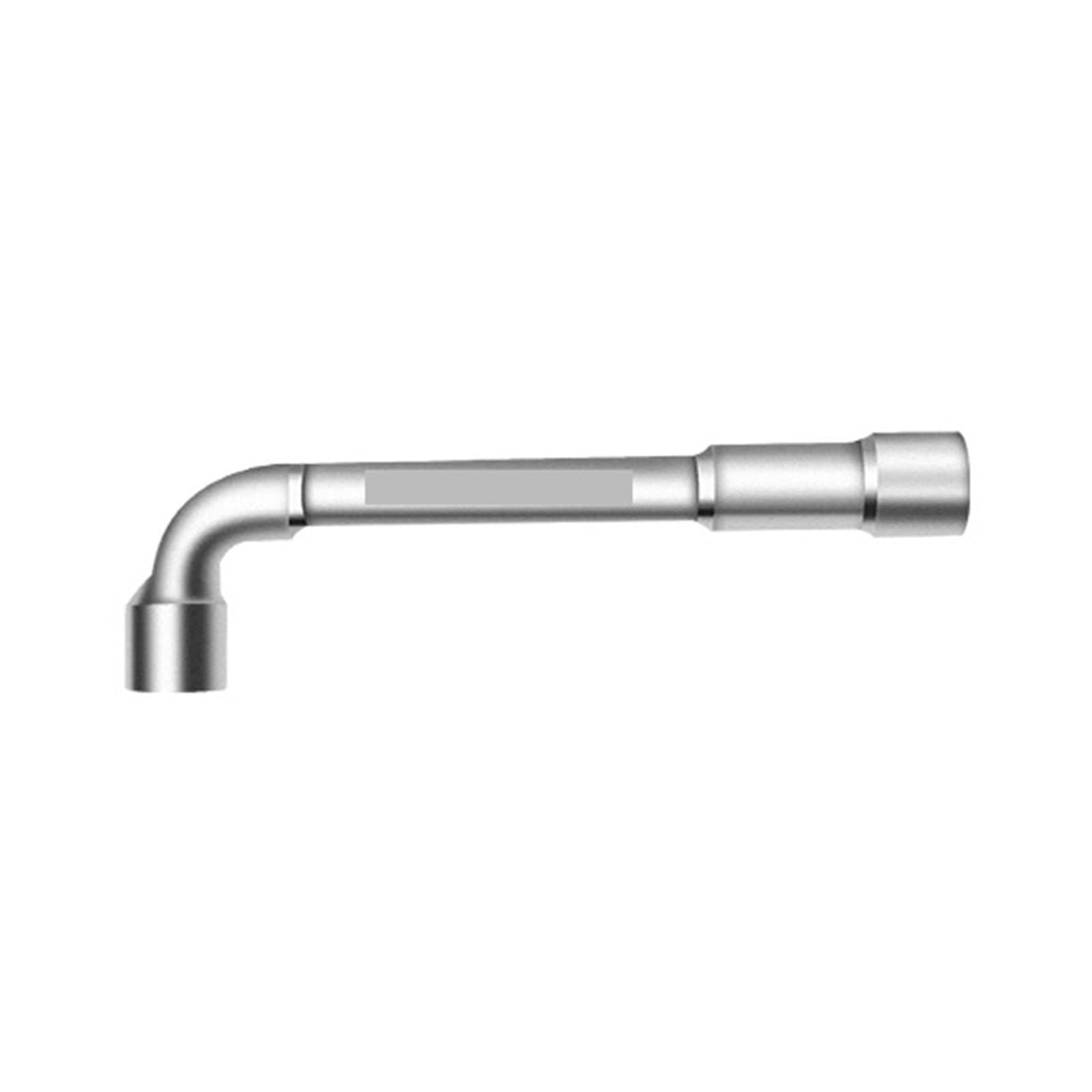 Gsfhjrq Nr381027 12Mm L Shaped Socket Wrench 6Mm-27Mm Steel Hex Spanner For Pipeline Bicycle(Nr381027 12Mm)