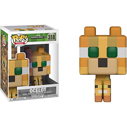Funko POP! Games: Minecraft - Ocelot (styles may vary) Collectible Figure