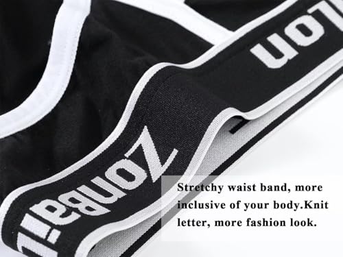 Mens Sexy Bikini Underwear Briefs Low Rise Front Opening Pouch Bulge Enhancing Panties for Man3