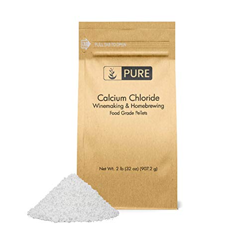 PURE Calcium Chloride (2 lb.), Eco-Friendly Packaging, Highest Quality, Food Safe, For Wine Making, Home Brew, & Cheese Making