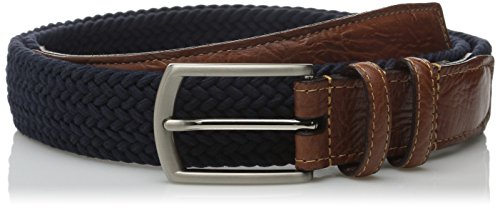 Torino Leather Co. Men's 32mm Italian Woven Multi Cotton Elastic