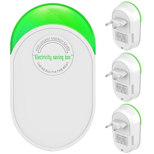 Lotvic Energiespargerät, 4 Pack Power Saver, Smart Energy Saver...