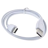 JNSupplier 3FT White USB Charging Power Charger Cable for Fuhu Nabi DMTab Touch Screen HD 8' Tablet