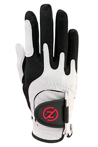 Zero Friction Men's Cabretta Premium Leather Golf Gloves, Universal Fit One Size