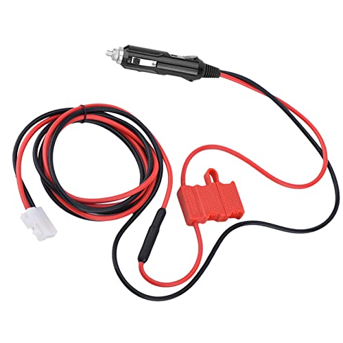 Keenso Cable de Red de Radio Móvil Luz Cigarrillo con Respaldo Doble Cable Red 12 V Altanza Alta para TM-461 / Operador AB Material AB Material