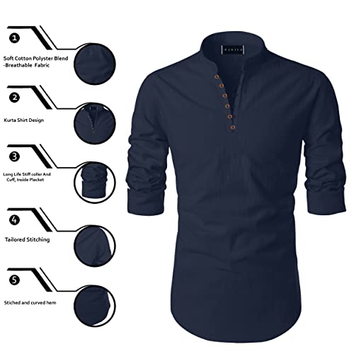 Image of Zombom Men's Solid Regular Fit Shirt