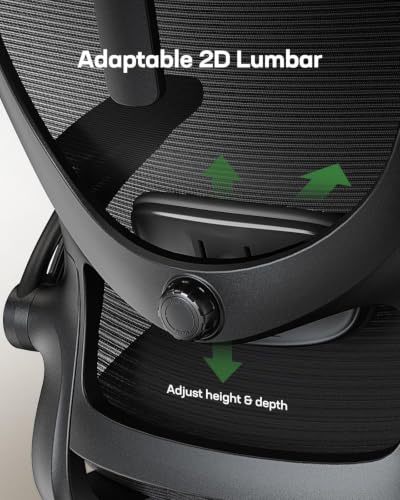 Image of Marsail Ergonomic Office Chair with 3D Armrests, Pack of 4