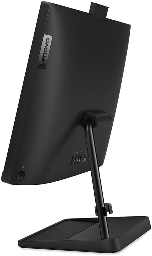 Lenovo IdeaCentre 3 21.5 22 All-in-One Desktop Computer, Intel Pentium Gold 8505 16GB DDR4 RAM 512GB SSD, Windows 11, Black, Keyboard and Mouse Included 16GB RAM | 512GB SSD image 6 of 7 B0FNRW78Z7