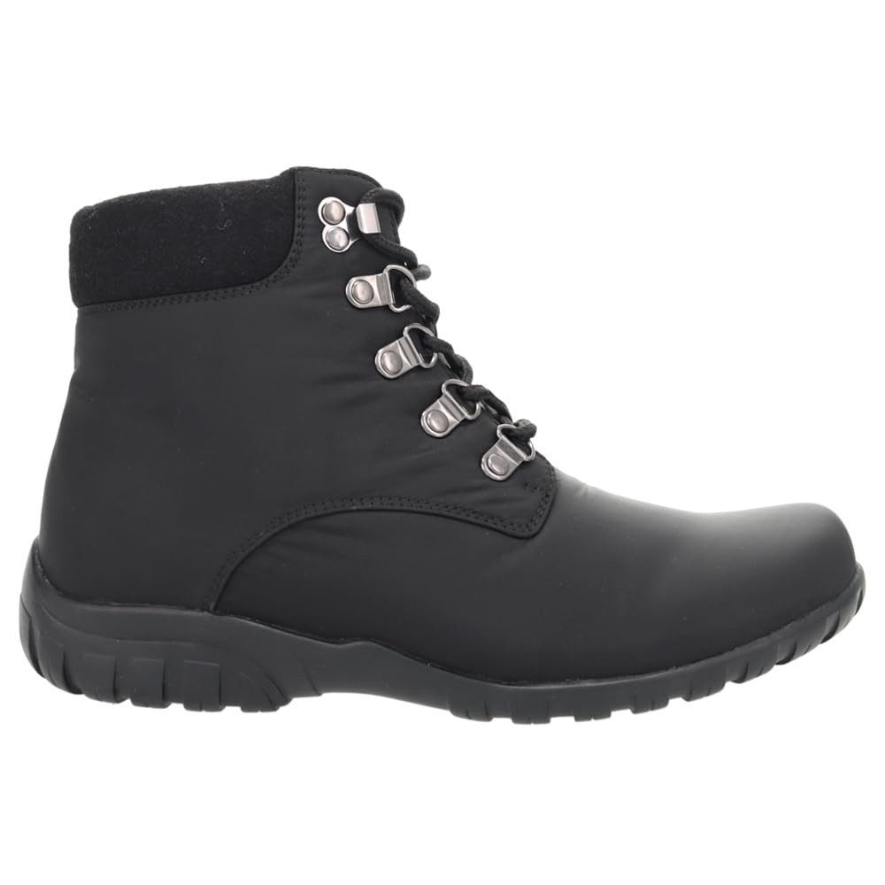 Propet Womens Dani Winter Lace Up Casual Boots Ankle Low Heel 1-2 - Grey
