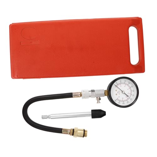 Garneck 1Set Professional Cylinder Compression Tester Kit Automotive Pressure Gauge for Engine Diagnostics User Friendly Design Strong Materials Compatible with Various Engine