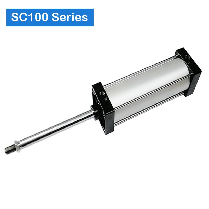 Vérin pneumatique SC100 alésage 100mm double effet pour automatisme