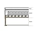 Atlantic Home Collection Boxspringbett TINA, 160x200 cm, inklusive Topper (Härtegrad H2) und Bettkästen (2x), anthrazit, 160 x 200 cm