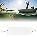 SOFW Fishing Flasher, Lightweight Trolling Fishing Flasher Attract Fish Generate Vibration for Lake White