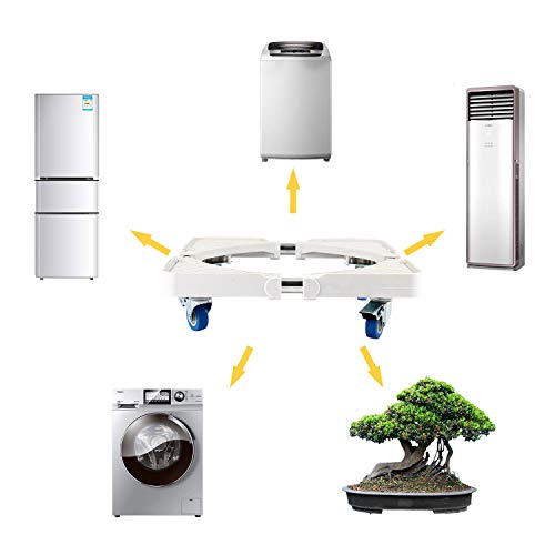 Multi-Functional Movable Base Furniture Dolly Size Adjustable for Washing Machine, Dryer and Refrigerator (4 Wheels) - Thumbnail 4