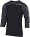 Troy Lee Designs Ruckus Jersey - Men's Block Black/Heather Black, L