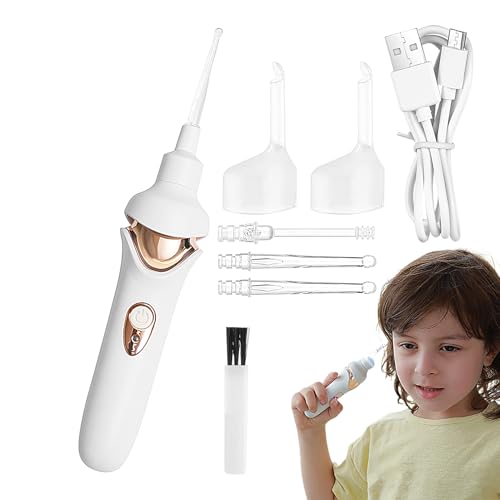 Limpiador de oído eléctrico y juego de enjuague portátil USB para adolescentes