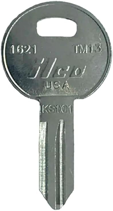 ILCO 1621-TM13 TRIMARK Key Blank Original-Shaped Bow Nickel Plated Brass