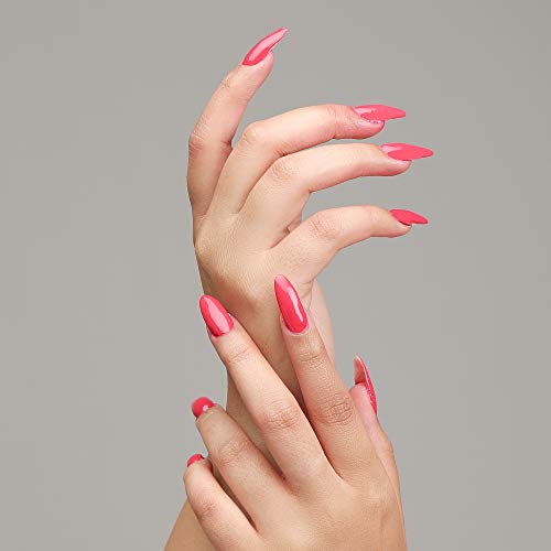 Image of Sweet Pink Professional Nail Polish | Long Lasting, Quick Dry, Chip Resistant, High Shine Nail Paint | Smooth & Easy Application, Vibrant Trendy Shades for Women & Girls Party Daily Use 15ml