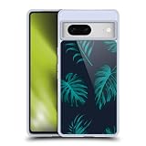 Head Case Designs Officially Licensed Haroulita Exotic Leaves Leaves 2 Gel Case [Military Grade Protection] Compatible with Google Pixel 7