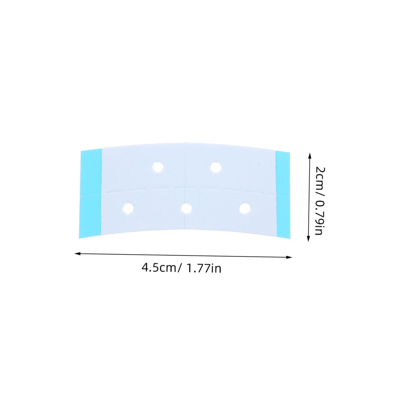 Healeved 2sets Lace Front Tape for Hair Extensions Double Sided Adhesive Wig Tape Accessories Thin Hair Natural Look 36pcs*2