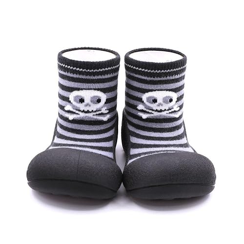 Attipas-Zapatos Primeros Pasos-Modelo Funny Halloween- Negro