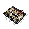 Black 12V Car Amplifier 1000W Car Audio Subwoofer Power Amplifier Multi for Automobile