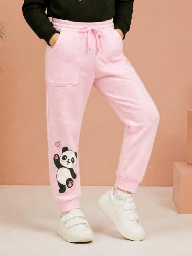 Image of KiddoPanti Boys Solid Fleece Track Pants | Cotton Poly Fleece Fabric | Ankle Length Bottom Rib | 2 Front Patch Pocket | Elastic Waist & Drawcord | Jogger Track Pants for Boys