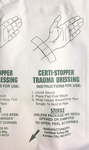 Certi-Stopper Trauma Dressing - XL-TD - Sterile