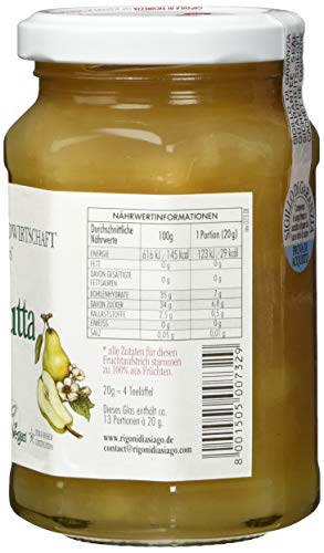 Rigoni di Asiago Fiordifrutta - Fruchtaufstrich - Birne Bio, 250 g