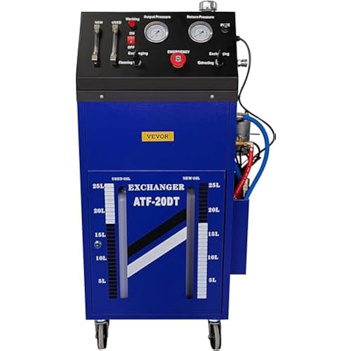 VEVOR Flush Machine DC12V 0-60PSI, Automatic Transmission Fluid Exchanger Heavy Duty Transmission Flush Machine for Small Gasoline Motor Car and Diesel Vehicle