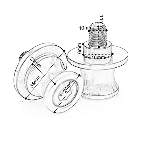 HJFJZ Spool forwarm Moto Spools Slider Accessori