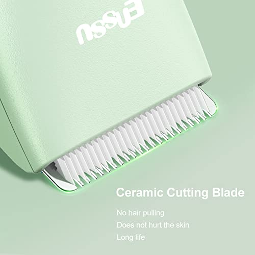 Bufccy Baby Hair Clippers, Ultra Quiet Electric Hair Trimmer, Cordless Rechargeable Haircut Kit For Kids And Children-Safety, Waterproof, Battery Indicator #TOP1