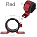 DriSentri Fuel Filter Mounting Bracket, 2PCS 50mm Fuel Pump Clamp Holder for Car Oil/Fuel/Gas Pump, Red