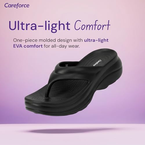 Image of Flip Flop Slippers for Women, Ultra-Soft Eva Sliders for Woman, Lightweight Anti-Slip Slipper & Chappals, Cushioned, Quick-Dry Everyday Wear Slides
