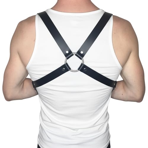 Men's Punk Body Harness Gothic Men Chest Bondage Men Gay Harness Sexy Bondage Body Harnais Sexy Chest Harness Fetish Costumes Suspenders2
