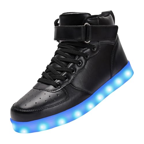 BosenHulu Unisex LED High Top Sneakers