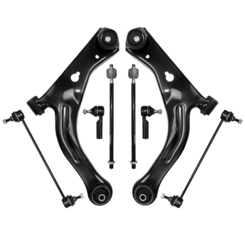 Kit de suspensión de enlace de barra estabilizadora de brazo de control inferior delantero, 8 piezas, compatible con ESCAPE TRIBUTE 2005-2009