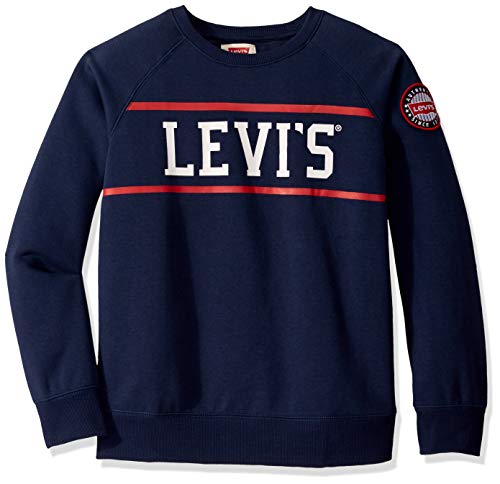 Image of Levi's Boys Polycotton Crew Neck Sweatshirt