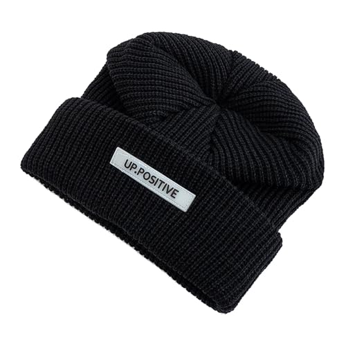 Gorros de invierno unisex contra el viento con forro de piel grueso 5