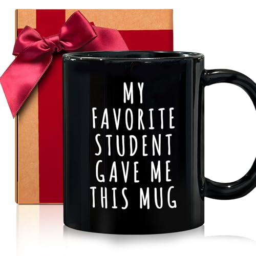 ZWV Funny Coffee Mug Gift for Teacher From...