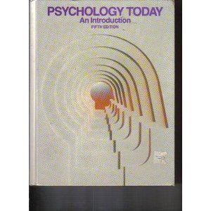 Psychology today: An introduction 0394325818 Book Cover