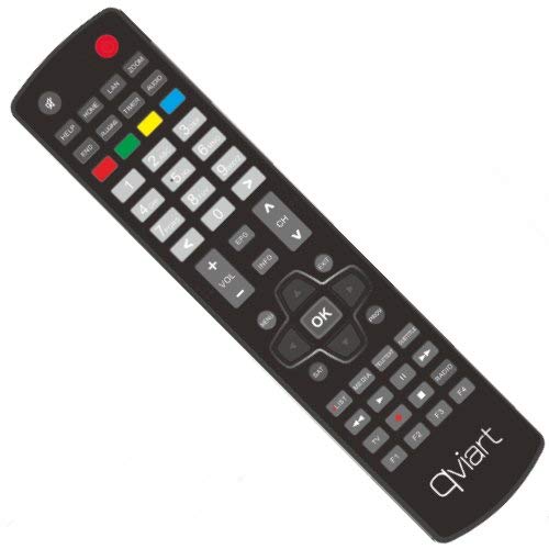 QVIART Lunix - Mando a distancia original (Compatible con todos los modelos Lunix: Lunix, Lunix CO, Lunix 4K, Unix 4K Twin y Unix 3 4K)