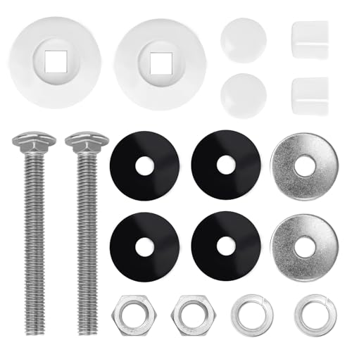 IWIWE 67-209-911-SS Pool Diving Board Bolts Mounting Kit Replacement for S.R.Smith Two Hole Residential Diving Board of 6ft/8ft/10ft Diving Board Resurfacing Kit with Bolts/Washers/Nuts etc