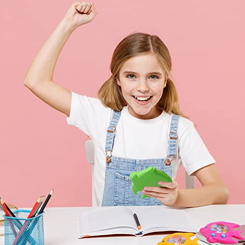 Cotiny 16 Pieces Fish Ring Toss Games Handheld Water Fish Colorful Arcade Retro Pocket Toys For Kids Retro Game Party Favors Game Prizes Travel Pastime #TOP2