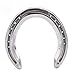 4PCS Aluminum Alloy Horseshoes, Lightweight and Horse Riding Accessory, Practical for Racecourse and Farm, with Horseshoe Nails Fixing Nails to be Purchased Separately (Type 5(8.3 X 8.3 X 3.5in))