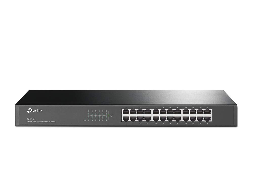 Switch Ethernet TP-Link 24 Ports 10/100Mbps Rackable en Acier