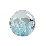 El tamaño de la bola de cristal es de 3. 94 en. La exquisita joyería de cristal ilumina tu vida en casa.